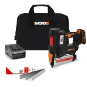 WORX WX842 20Volt/2.0Ah Li-ion 15-50mm Profesyonel Şarjlı Çivi Çakma Makinesi + 2700 Adet Yedek Çivi - 1