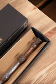 HAPPENS Harry Potter Dumbledore Asası, Profesör Albus Dumbledore Asa 33 Cm Özel Kutulu - 5