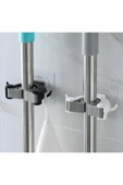 HAPPENS 3 Adet Çok Amaçlı Paspas ,Süpürge, Fırça Ve Mob Askısı Sap Tutucu Mutfak ve Banyo Askısı Set - 2