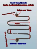 ENDER M Model 2000w Semaver Çaymatik Çay Kazanı Rezistansı 220V 8.5 ? Cr-Ni - 1