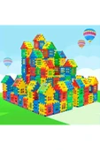 HAPPENS Puzzle City 3d Yapı Ve Tasarım Blokları 128 Parça Eğitici Oyuncak - 2