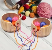 Ahşap İplik Kasesi - 2