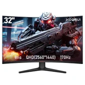 Koorui 31.5" 32E6QC 170Hz 1ms VA QHD (HDMI, DisplayPort) Curved Gaming Monitör - 1