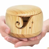 Ahşap İplik Kasesi - 1