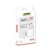 Sy-220 20W PD iOS Şarj Seti + Lightning Kablo thumbnail 2