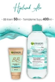 Garnier Hyaluronik Aloe Temizleme Suyu 400 ml ve BB Krem Orta Ton 50 ml - 1
