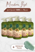 Eyüp Sabri Tuncer Macadamia Yağlı Şampuan 600 ml x 5 Adet ve Şampuan Fırçası - 1