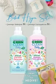 U Green Clean Baby Çamaşır Deterjanı 1 lt, Yumuşatıcı 1 lt ve Hediyeli - 1