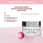 Sheida Endless Youth Yaşlanma Karşıtı Ekstra Zenginleştirilmiş Gece Kremi 50 ml - Kuru & Hassas Ciltler - 2