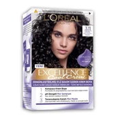 Loreal Paris Excellence Cool Creme Saç Boyası 3.11 Ekstra Küllü Koyu Kahve - 1