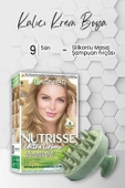 Garnier Nutrisse Kalıcı Krem Saç Boyası 9 Sarı ve Şampuan Fırçası Yeşil - 1