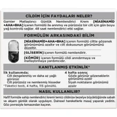 Garnier AHA BHA Kömür 3'ü 1 Arada Matlaştırıcı Günlük Nemlendirici Krem 50 ml - 3