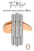 Loreal Paris True Match Göz Kremi İçeren Kapatıcı Peach 3-5.5R x 3 Adet - 1