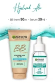 Garnier Süper Serum Dolgunlaştıran Hyaluronik Aloe 30 ml ve BB Krem Açık Ton 50 ml - 1