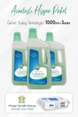 Turmepa Genel Yüzey Temizleyici 1000 ml x 3 Adet ve Çamaşır Sulu Yüzey Temizlik 100' lü - 1