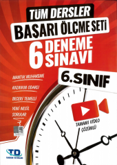 6.Sınıf Tüm Dersler Başarı Ölçme Seti 6 Deneme Sınavı Tandem Yayınları - 1
