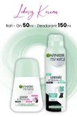 Garnıer Mineral Lekesiz Koruma Roll On 50 ml ve Deodorant 150 ml - 1