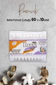 Lux Bebe Pamuk Çubuğu 60' lı x 10 Adet - 1