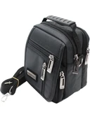 Seventeen Çok Gözlü Erkek El ve Omuz Askılı Çanta Siyah 3450 - 2