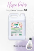 Green Clean Baby Bitkisel Çamaşır Yumuşatıcı Lavanta 5 lt ve Şampuan 275 ml - 1