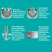SMARTER AQUA MASTER 4 ADET MİKROFİBER MOP TEMİZ&KİRLİ SUYU AYIRMA ÖZELLİĞİ OTOMATİK TEMİZLİK SETİ PASPAS - 6