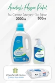 Turmepa Sıvı Çamaşır Deterjanı 2 lt, Sıvı Sabun 500 ml ve Çamaşır Sulu Havlu 100'lü - 1