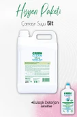 Green Clean Bitkisel Çamaşır Suyu 5 lt ve Sensitive Bulaşık Deterjanı 500 ml - 1