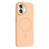 Apple iPhone 16 Kılıf Magsafe Şarj Özellikli Redclick Ruby Silikon Kapak - 4