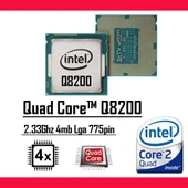 Intel® Core™2 Quad Q8200 2.33 Ghz 4mb Cache Lga 775p Masaüstü Bilgisayar İşlemci - 1