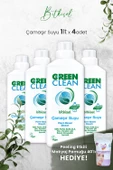 U Green Clean Bitkisel Çamaşır Suyu 1 L x 4 Adet ve Hediyeli - 1