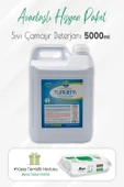 Turmepa Sıvı Çamaşır Deterjanı 5 Litre ve Easy Clean Yüzey Temizlik 100' lü - 1