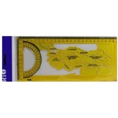 Rio Türkiye Haritası Şablonu 25 CM Sarı 804 - 1