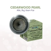 Cedarwood Pearl Krem Far, Eyeliner Doğal İçerikli, (Makyaj Beraberinde Çok Değerli Besleyici Cilt Bakımı) - 2
