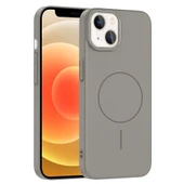 Apple iPhone 13 Kılıf Magsafe Şarj Özellikli Redclick Ruby Silikon Kapak thumbnail 1