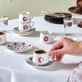 Karaca Kamelya 6 Kişilik Kahve Fincanı 100 Ml - 5