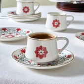 Karaca Kamelya 6 Kişilik Kahve Fincanı 100 Ml - 4