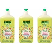 U green Clean Baby Bitkisel Biberon Emzik Temizleyici 500 ml x 3 - 1