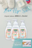 Green Clean Baby Köpük Sabun Portakal Yağlı 450 ml x 3 Adet ve Hediyeli - 1