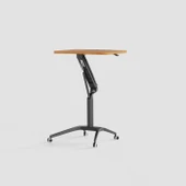 D-Flex Mobil Yükseklik Ayarlı Masa - Siyah Ayak - 3