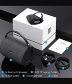 Stereo Bas Yüksek Ses Taşınabilir Kablosuz Bluetooth Hoparlör USB AUX MP3 Müzik Keyfi - 7