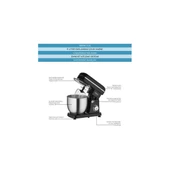 LORENZO LRZ 1038 SİYAH MASTER PLUS STAND MİKSER HAMUR YOĞURMA - 3
