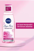 NIVEA Aqua Rose Organik Gül Suyu İçeren Nemlendirici Tonik 200ml, Nemlendirici, Gözenek Arındırıcı thumbnail 4