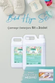 Green Clean Baby Bitkisel Çamaşır Deterjanı Lavanta Yağlı 5 lt x 2 Adet ve Hediyeli - 1