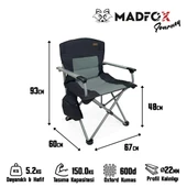 Madfox Journey Katlanır Kamp Sandalyesi - 9