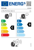 Petlas 175/70 R13 TL 82H IMPERIUM PT515 Yaz Lastiği (Üretim Tarihi:2025) - 2