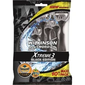 Wilkinson Sword Xtreme 3 Black Edition Erkek Tek Kullanımlık Tıraş Bıçakları 10'lu Maxi Paket - 1