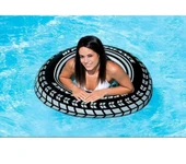 Büyük Boy Radyal Deniz Havuz Can Simiti İç Lastik Şambrel Yetişkinler İçin Yüzme Yardımcı 91 cm Ebat - 1