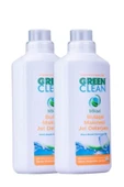 Green Clean 2'li Bitkisel Bulaşık Makinesi Jel Deterjanı Portakal Yağlı 1000 ml - 1