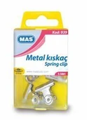 Mas Metal Kıskaç Kristal Kutu 26 MM | 939 - 2