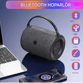 Stereo Bas Yüksek Ses Taşınabilir Kablosuz Bluetooth Hoparlör USB AUX MP3 Müzik Keyfi - 1